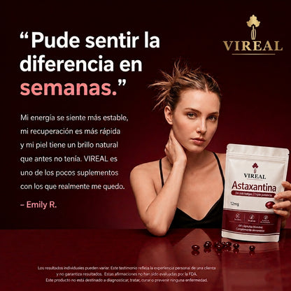 Vireal Astaxanthin - 12mg Softgels